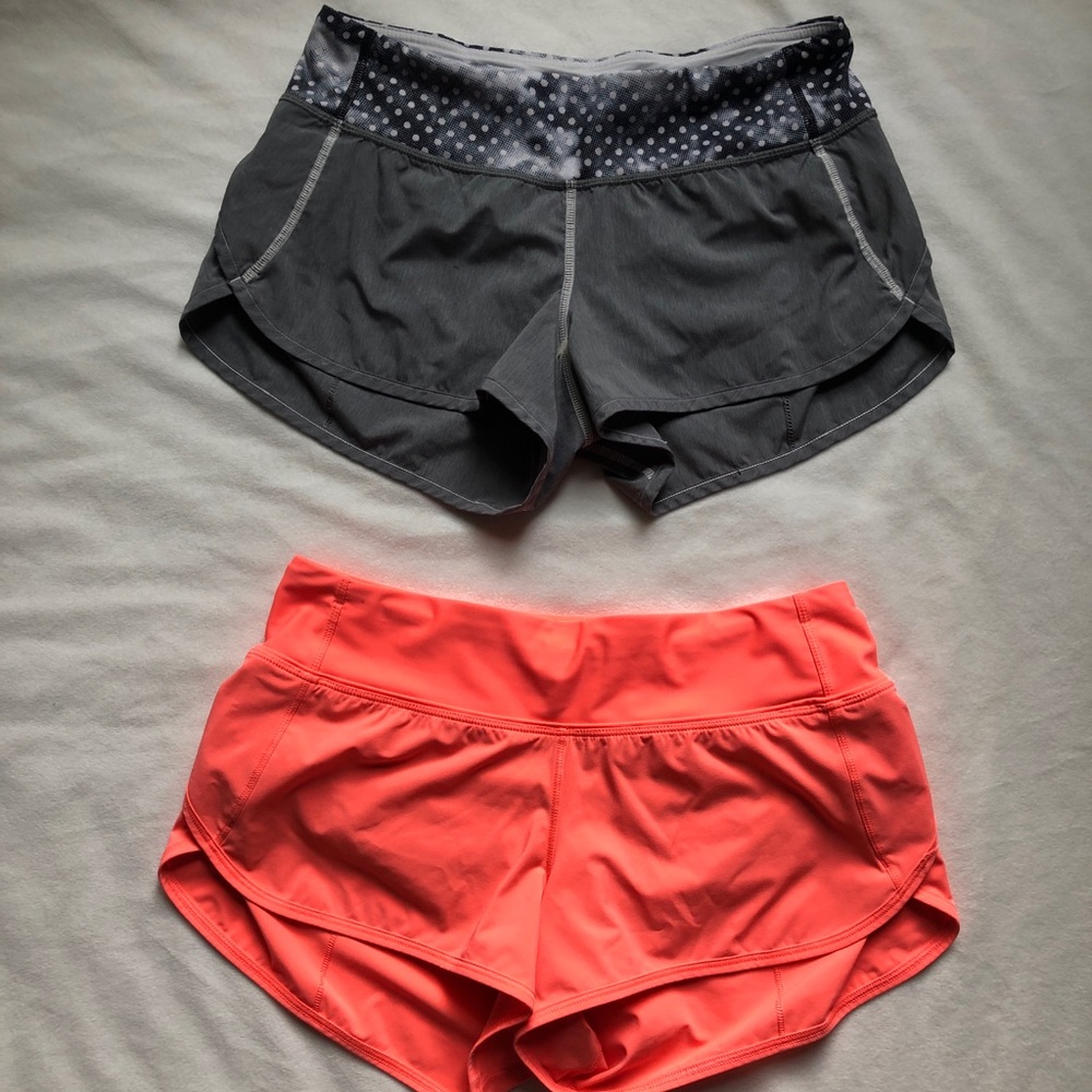 Pack of two Lululemon Speed Up Short 2.5.